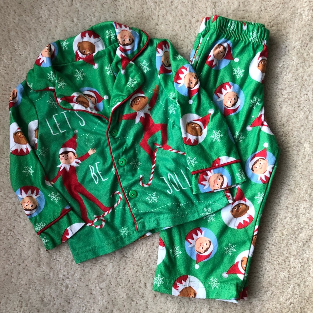 The Elf on the Shelf Pajamas Sz 2T